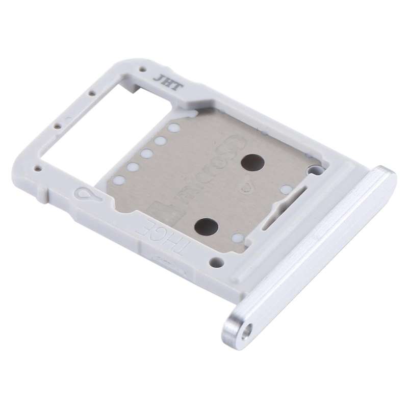 For Samsung Galaxy Tab S7 SM-T870/T875 SIM Card Tray + Micro SD Card Tray (Silver)