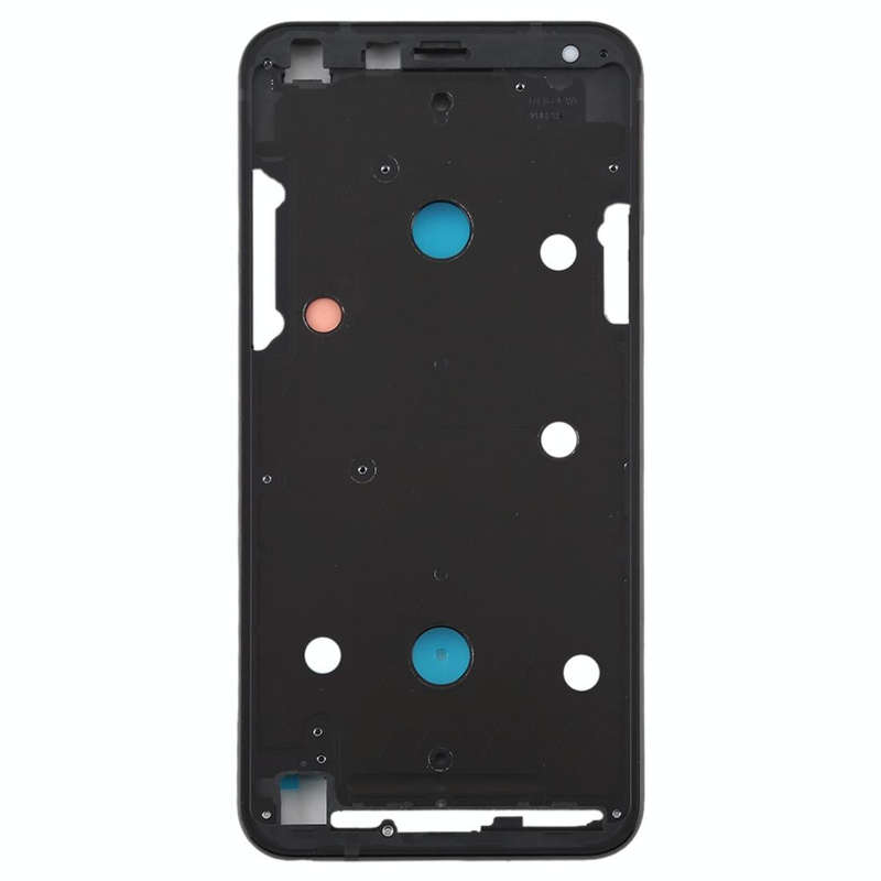 Front Housing LCD Frame Bezel Plate for LG Q7 / Q610 / Q7 Plus / Q725 / Q720 / Q7A / Q7 Alpha(Black)