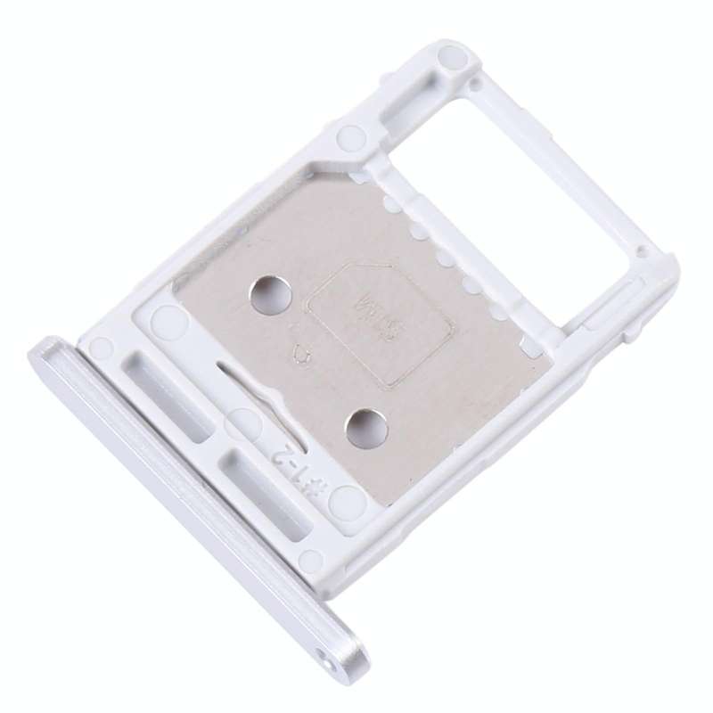For Samsung Galaxy Tab S8+ SM-X800 Original SIM Card Tray + Micro SD Card Tray (Silver)