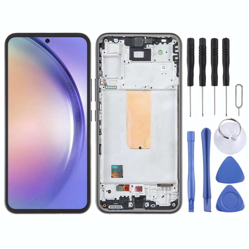 For Samsung Galaxy A54 SM-A546B Original LCD Screen Digitizer Full Assembly with Frame