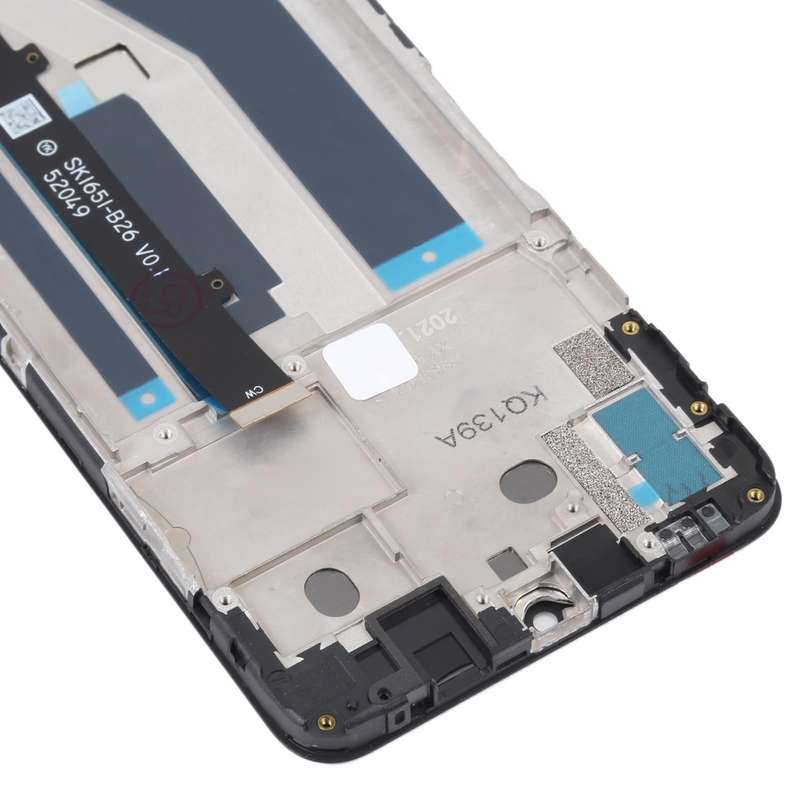 OEM LCD Screen For ZTE Blade A71 A7030 2021 Digitizer Full Assembly with Frame (Black)