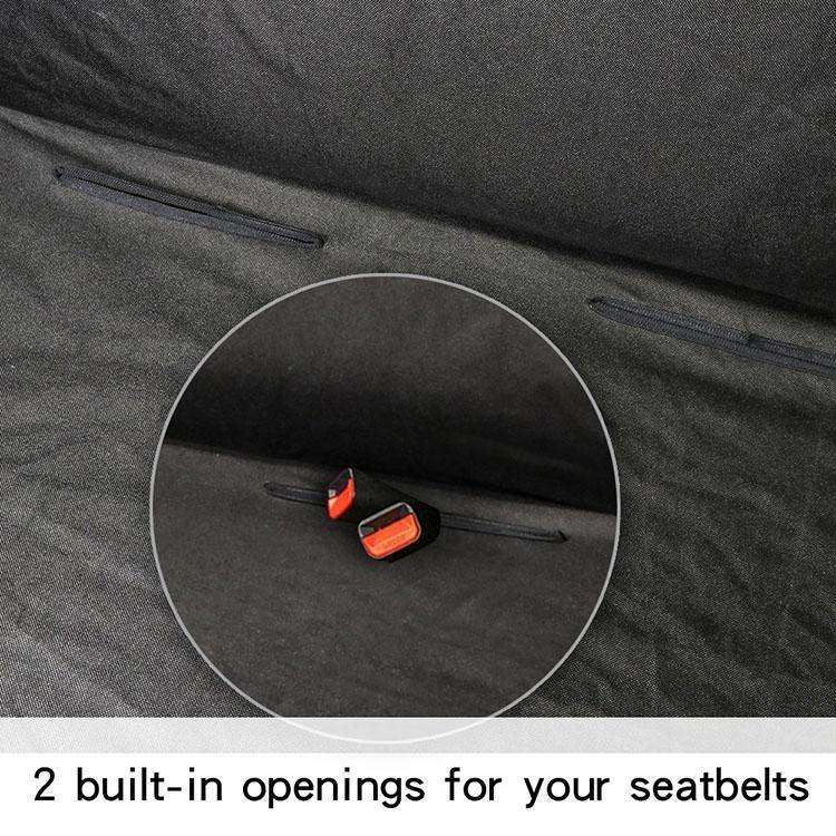 TIROL T26304 General Car Waterproof Oxford Cloth Rear Seat Protector Cover