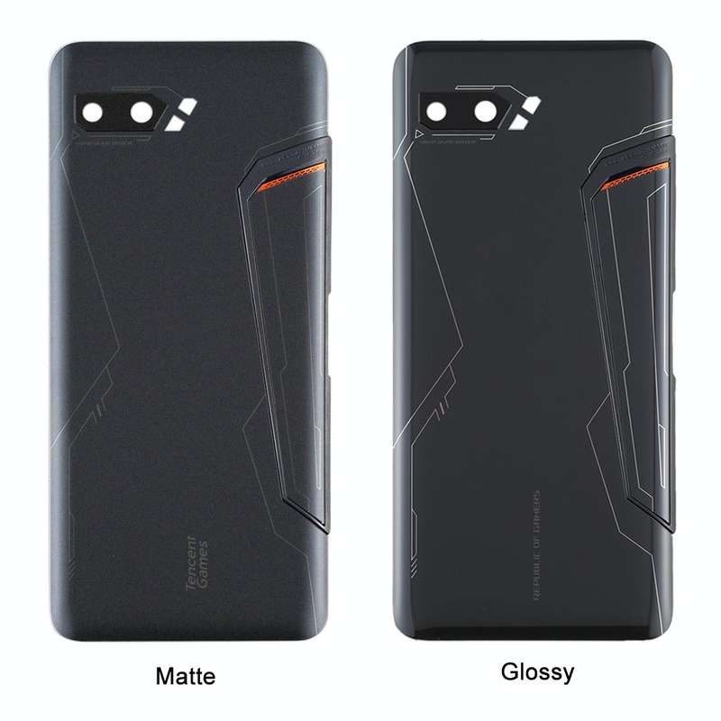 Back Cover for Asus ROG Phone II ZS660KL I001D I001DA I001DE(Jet Black)