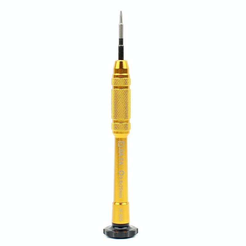 JIAFA JF-609-0.8 Pentalobe 0.8 Screwdriver for iPhone Charging Port Screws(Gold)