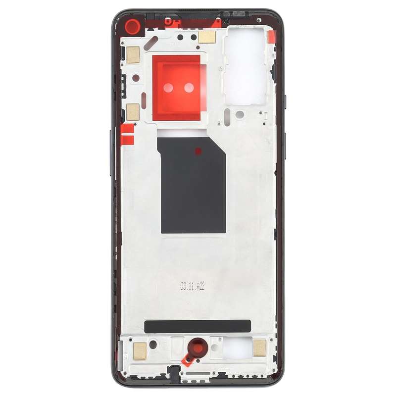 For OnePlus 9 (Dual SIM IN/CN Version) Middle Frame Bezel Plate (Black)