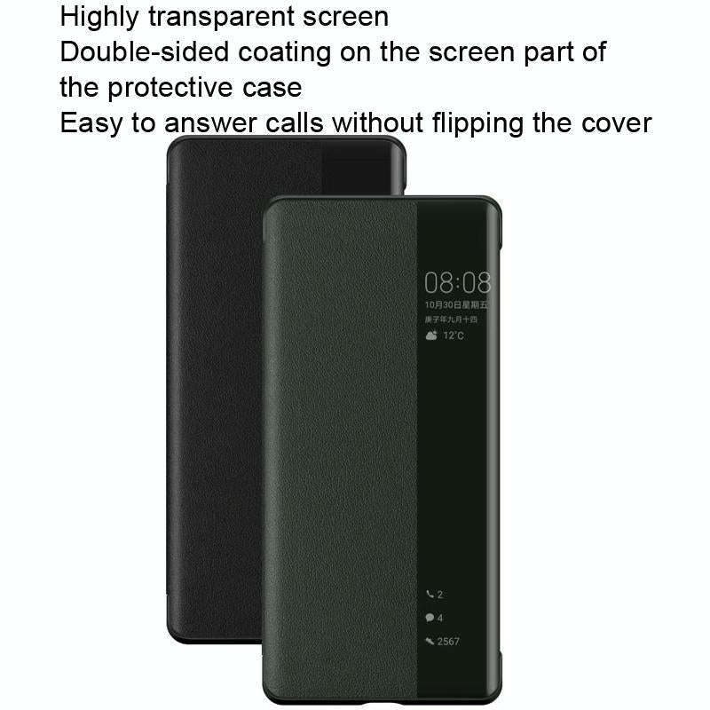 For HUAWEI Mate 40 Pro Original HUAWEI Smart Window Phone Case ( For Glass Back Cover Version )(G...