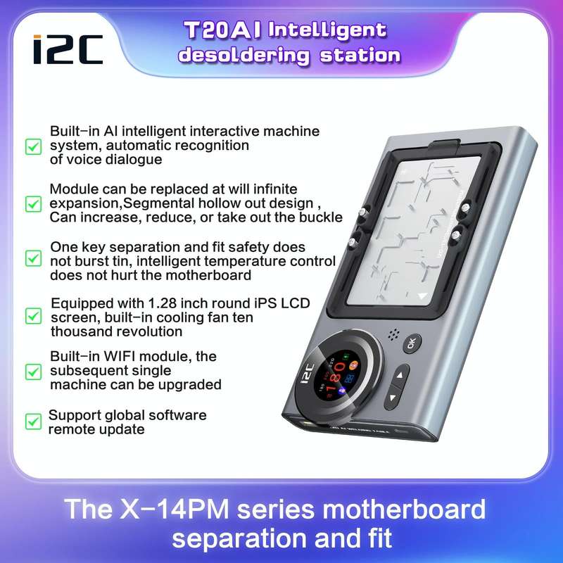 i2C T20 Heating Platform Module For iPhone X / 11 Series