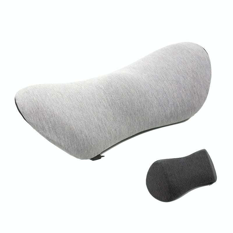 Car Supplies Lumbar Support Memory Foam Car Backrest Lumbar Cushion Seat Cushion Lumbar Pillow, C...