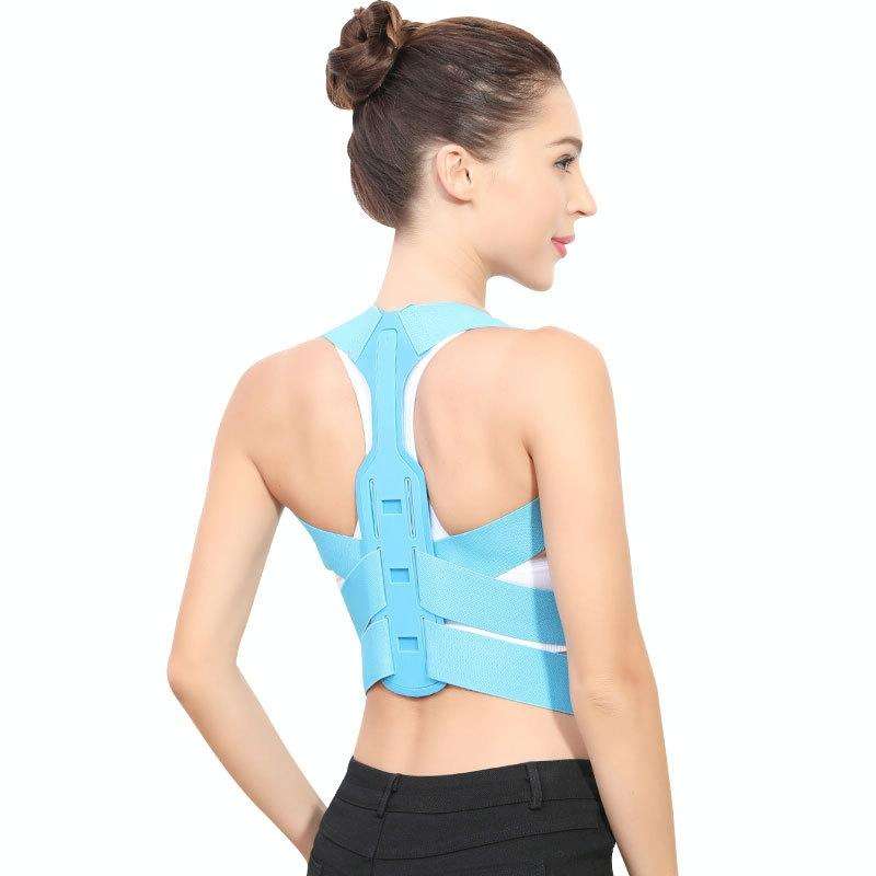 Humpback Correction Belt Back Posture Corrector, Specification: S(050 Adult Blue)