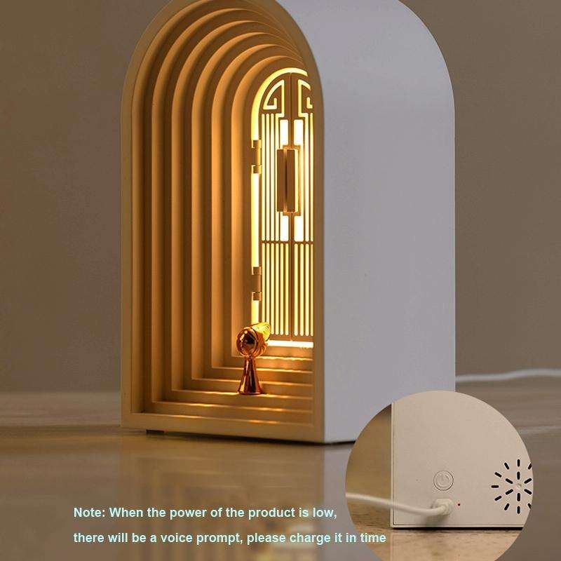 C3 Night Light Bluetooth Speaker USB Charging Sleeping Light, Specification: Ordinary(White)