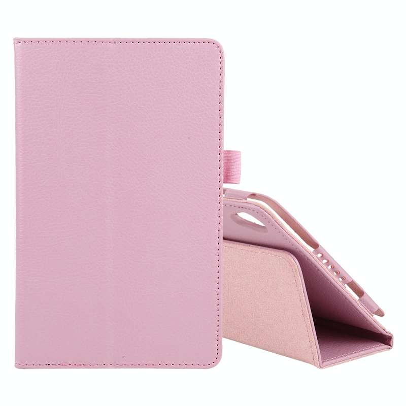 For Lenovo Tab M8 Litchi Texture Solid Color Horizontal Flip Leather Case with Holder & Pen Slot(...