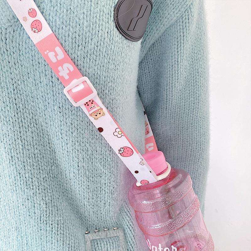 5 PCS Mineral Water Bottle Shoulder Strap Beverage Bottle Lanyard(E31)