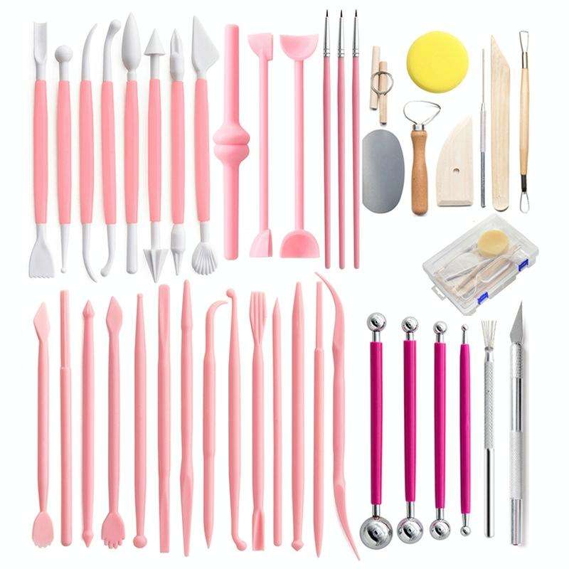 42 In 1 Clay Tool Hook Line Pen Pottery Carving Knife Set