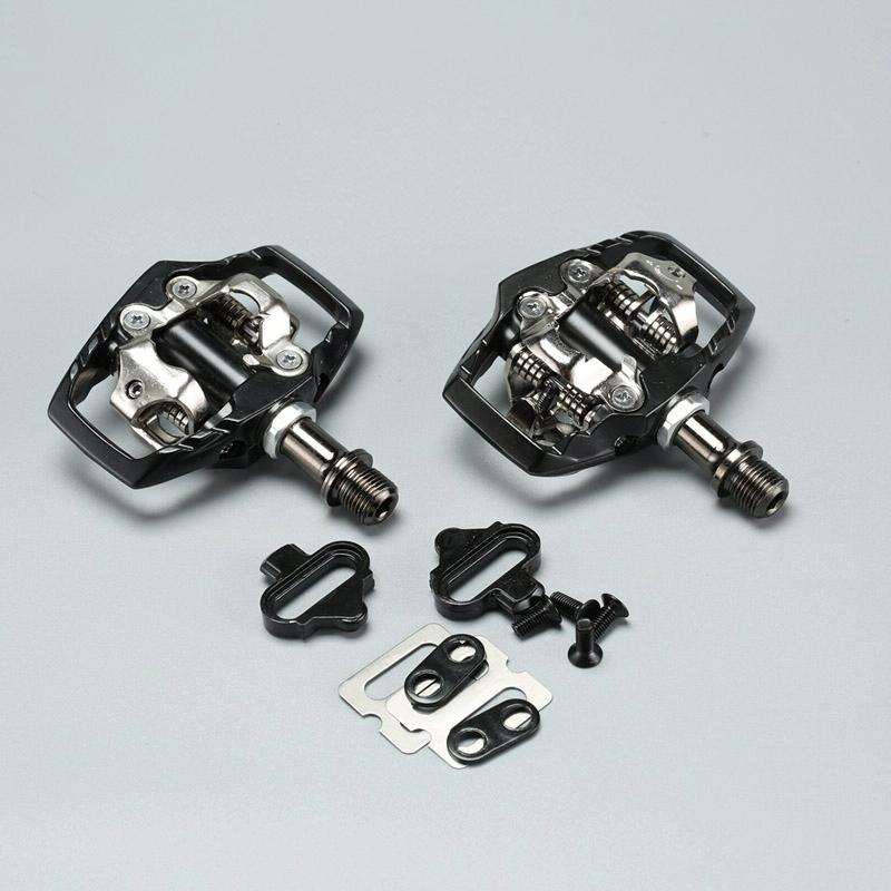 PD-M8020 Mountain Bike Bicycle Self-Locking Pedal With Buckle(Black)
