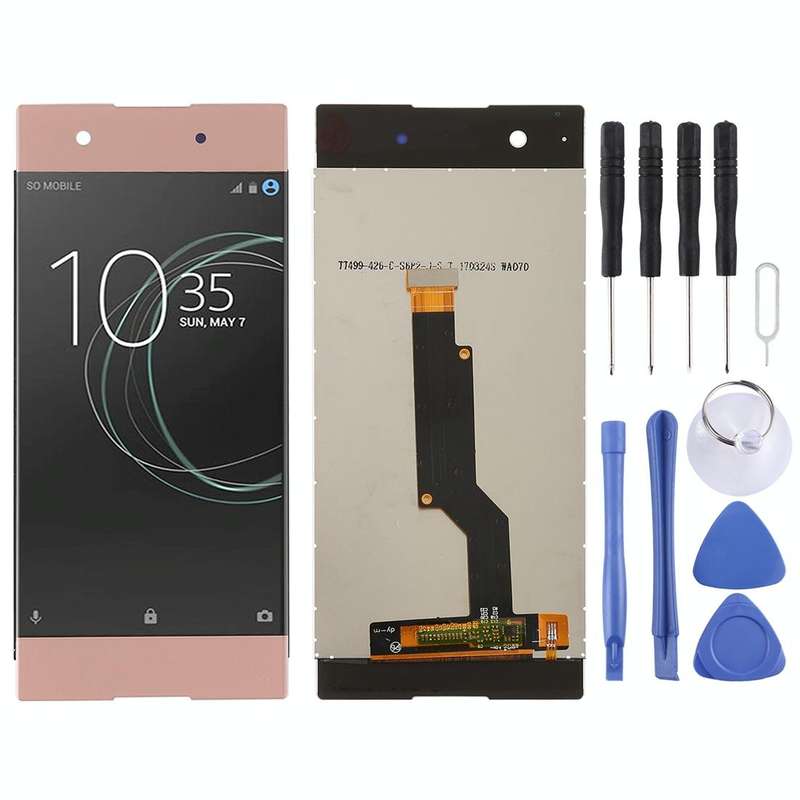 OEM LCD Screen for Sony Xperia XA1 with Digitizer Full Assembly(Rose Gold)