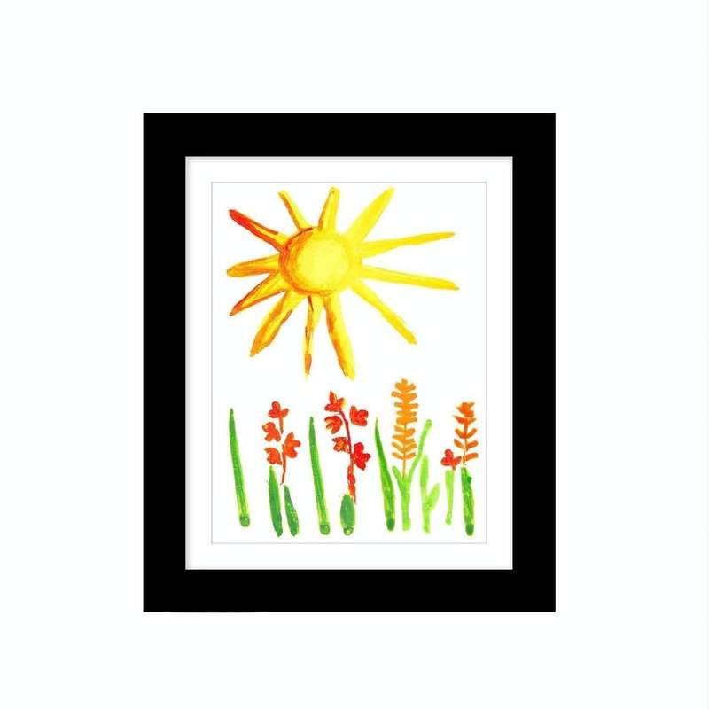 Wood Children Art Frames Magnetic Front Open Frametory for Poster Photo Drawing Paintings Picture...