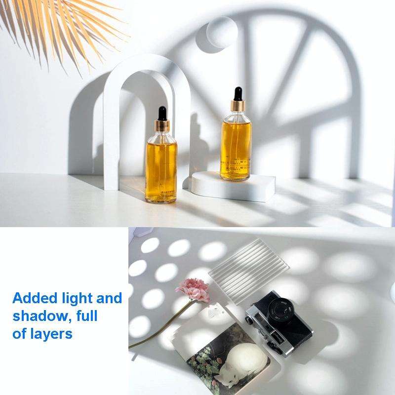 41 x 29cm Background Board Window Pane Light Shadow Plate(Arc Window)