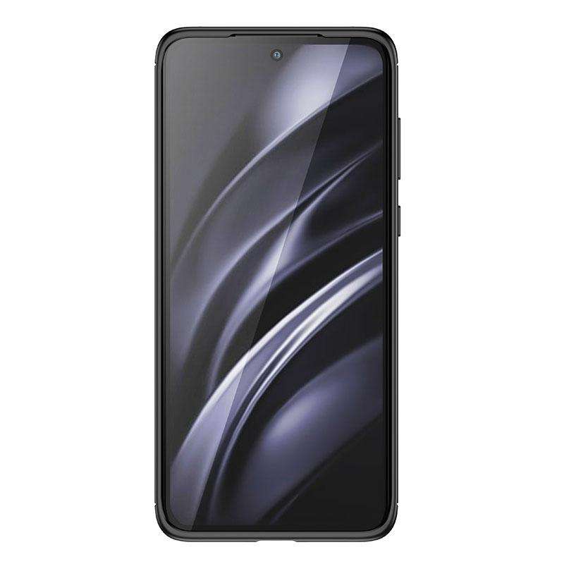 For Huawei P60 Pro Litchi Texture Shockproof TPU Phone Case(Blue)
