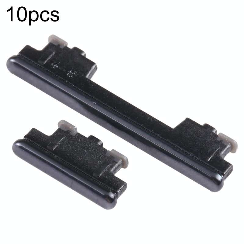 For Samsung Galaxy A52 4G SM-A525 10pcs Power Button + Volume Control Button(Black)