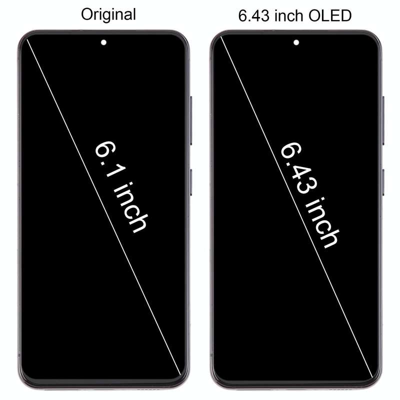 For Samsung Galaxy S23 SM-S911B 6.43 inch EU Version OLED LCD Screen Digitizer Full Assembly with...