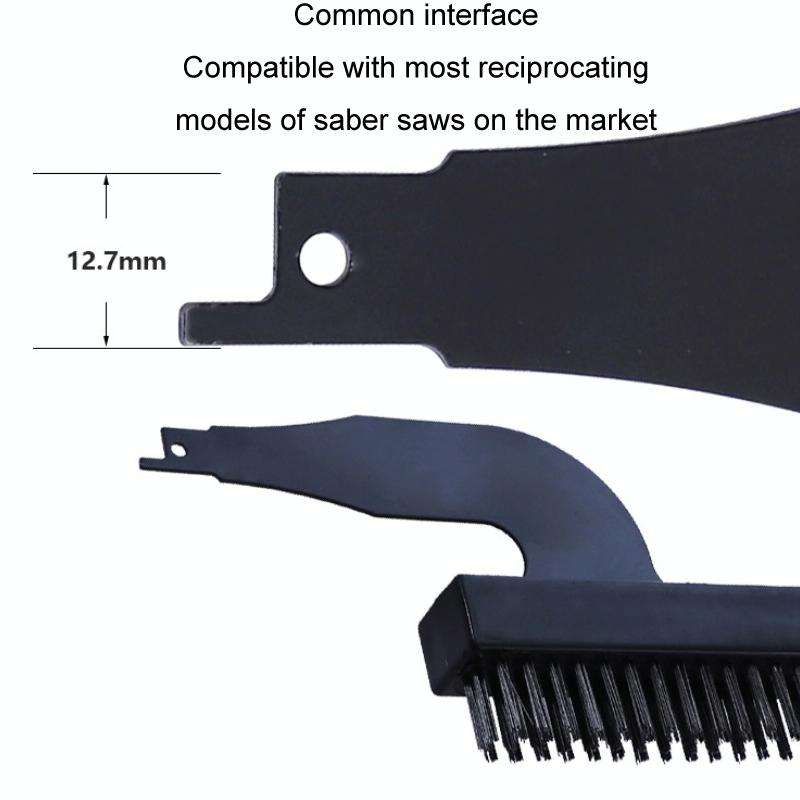 Rust Removal Grinding Tools Electric Steel Wire Nylon Brush Cleaning Set, Specification: Nylon/St...