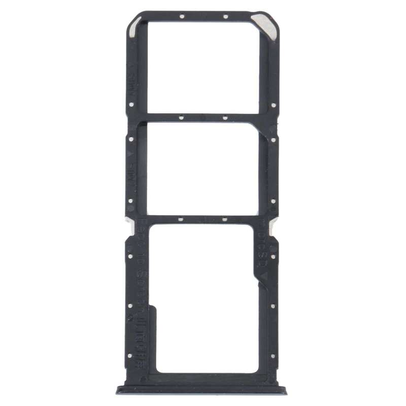 For OPPO K9S SIM Card Tray + SIM Card Tray + Micro SD Card Tray (Black)