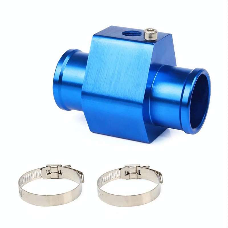 Car Water Temperature Meter Temperature Gauge Joint Pipe Radiator Sensor Adaptor Clamps, Size:40m...