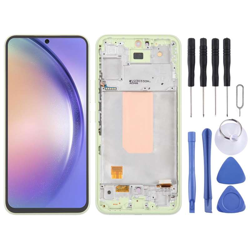 For Samsung Galaxy A54 5G SM-A546 6.43 inch OLED LCD Screen Digitizer Full Assembly with Frame (G...