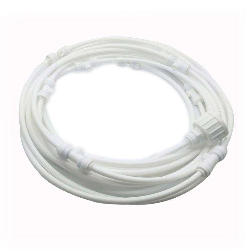 Outdoor Lawn Garden PE Hose Mist Watering Line Misting Cooling System with 16 x Mist Nozzles, Len...