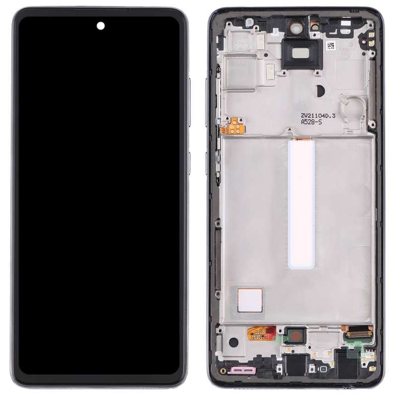Original Super AMOLED LCD Screen For Samsung Galaxy A52S 5G SM-A528B Digitizer Full Assembly with...