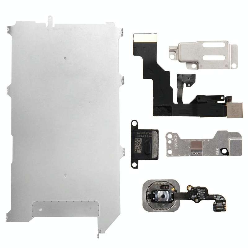 6 in 1 for iPhone 6s Plus LCD Repair Accessories Part Set(Black)