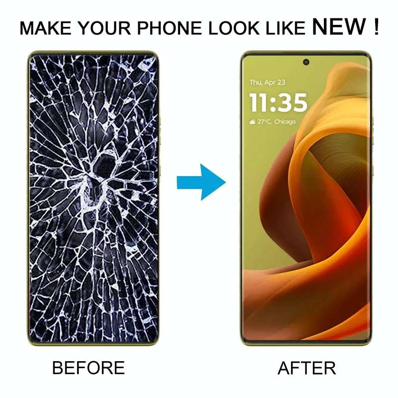 For Motorola S50 Neo Original P-OLED LCD Screen with Digitizer Full Assembly