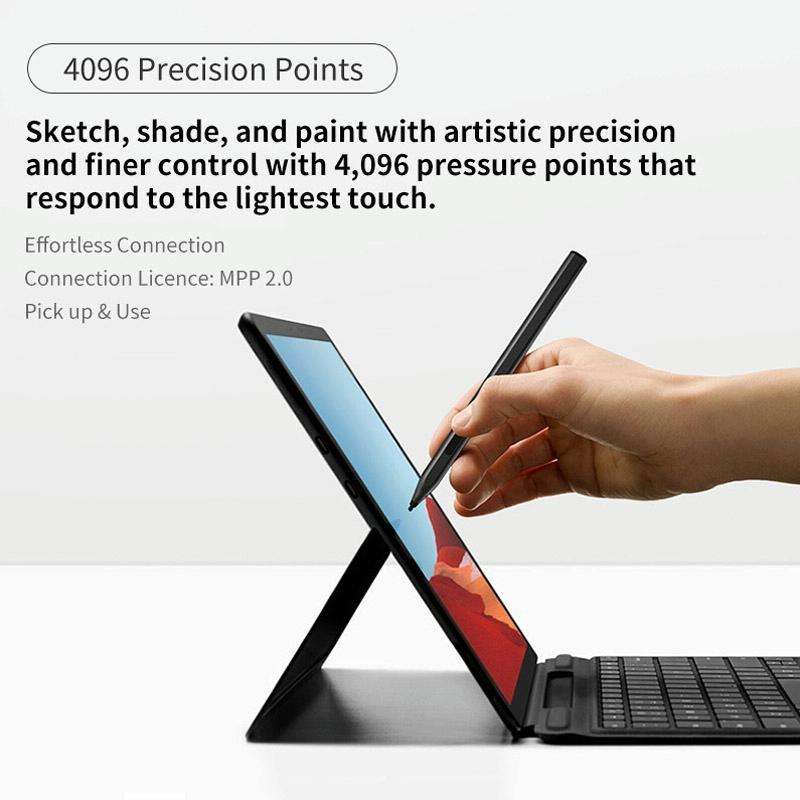 For Lenovo Tab P11 Pro Rechargeable 11.5 Inch TB-J706F Pressure Touch Pen(Silver)