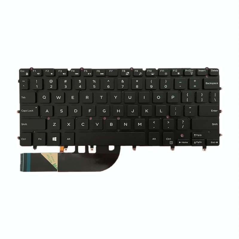 US Version Keyboard with Keyboard Backlight for DELL Inspiron XPS 13 7000 7347 7348 7352 7353 735...