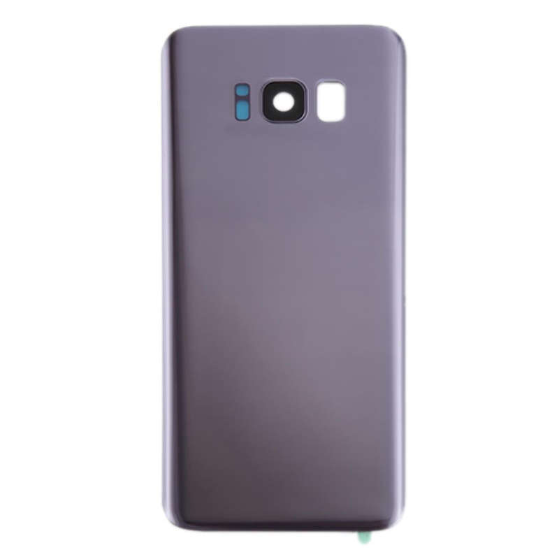 For Galaxy S8 / G950 Battery Back Cover with Camera Lens Cover & Adhesive (Orchid Gray)