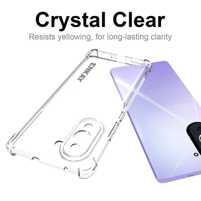 For Huawei Nova 10 4G ENKAY Transparent TPU Shockproof Phone Case