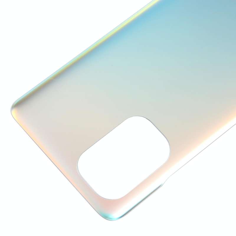 For Xiaomi Mi 11x OEM Glass Battery Back Cover(Silver)