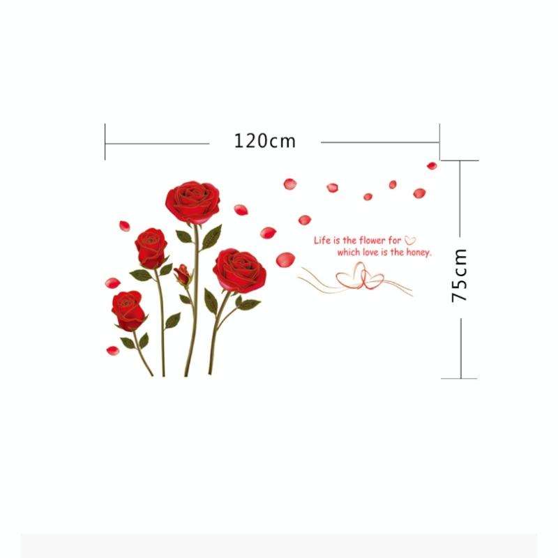 Removable Flower Wall Sticker Mural DIY Decal Home Room Art Decoration
