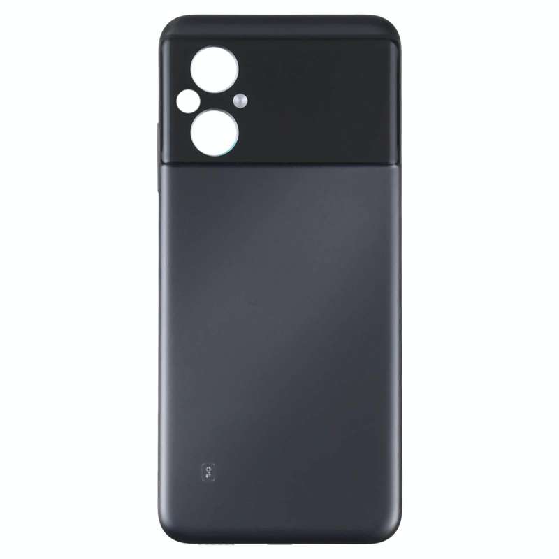 For Xiaomi Poco M5 / Poco M5 India Original Battery Back Cover(Black)