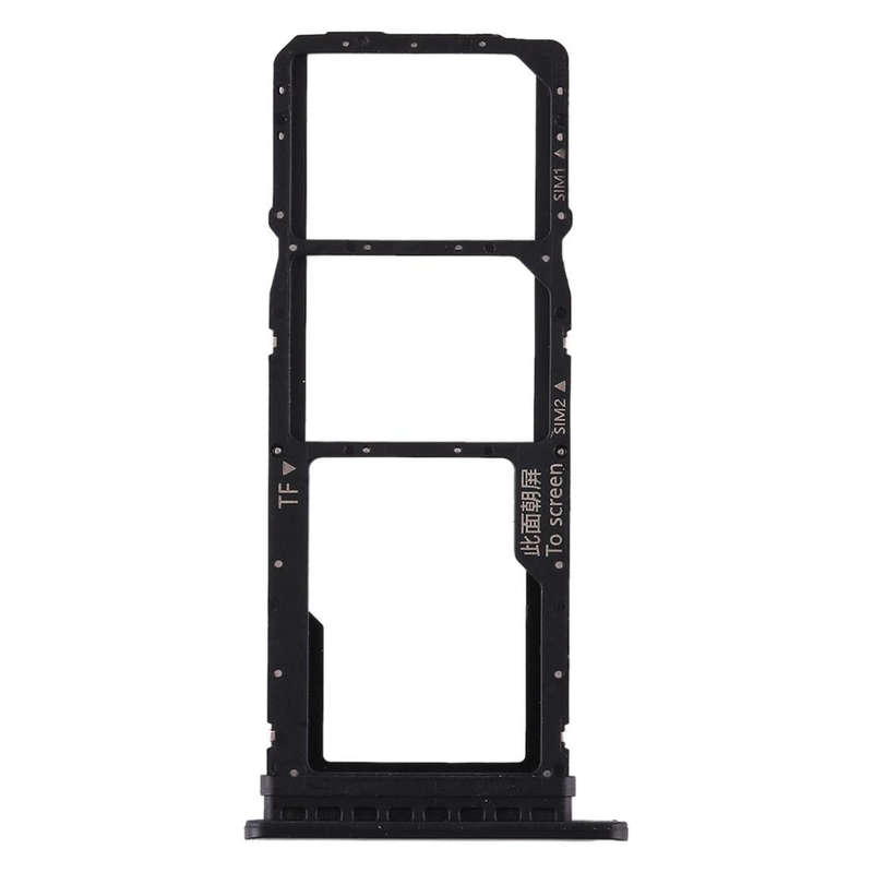 SIM Card Tray + SIM Card Tray + Micro SD Card Tray for Huawei Honor Play 3 (Black)