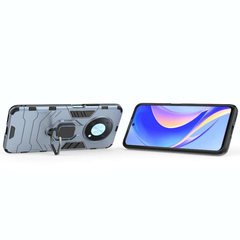 For Huawei nova Y90/Enjoy 50 Pro Shockproof PC + TPU Protective Case with Magnetic Ring Holder(Na...