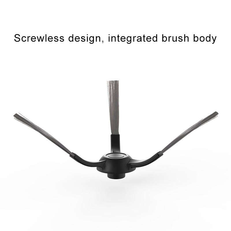 2 PCS Original Xiaomi Mijia Cleaning Robot (CA0579) High Speed Side Brush (Black)