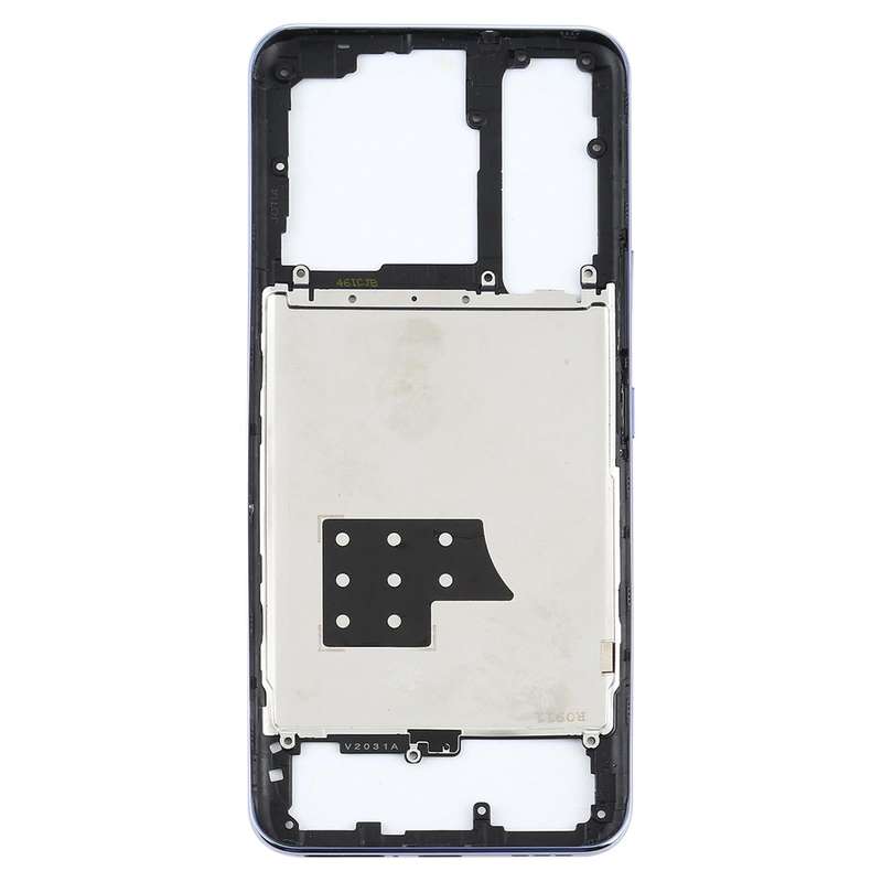 For Vivo Y73s V2031A Middle Frame Bezel Plate(Purple)