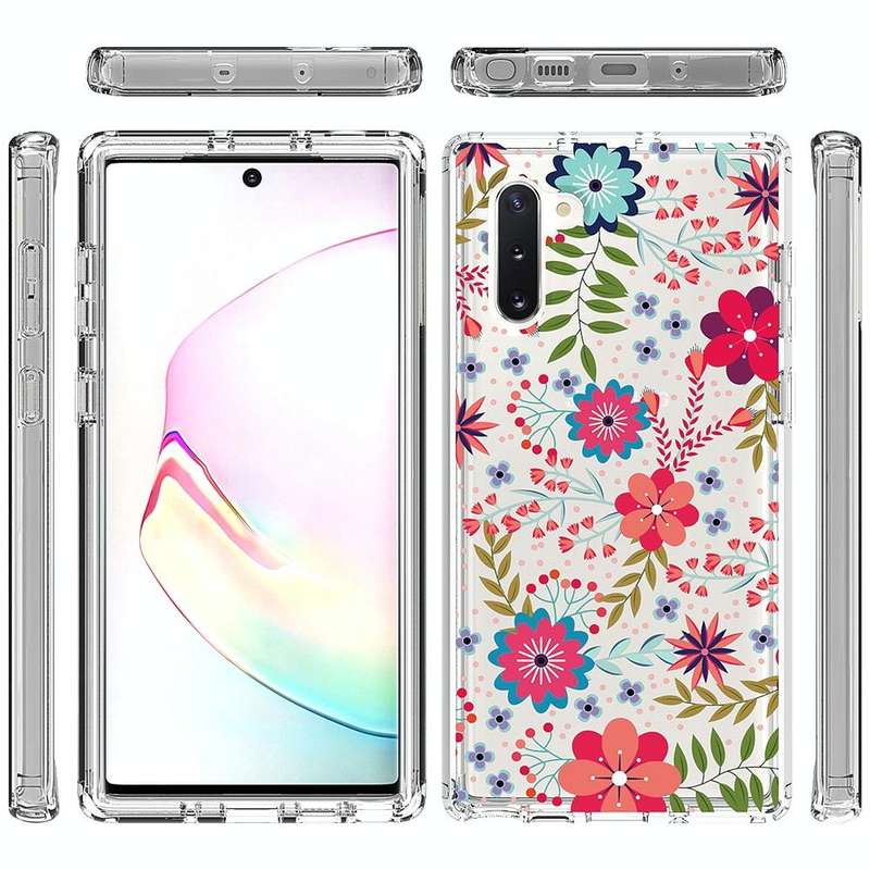 For Samsung Galaxy Note 10 2 in 1 High Transparent Painted Shockproof PC + TPU Protective Case(Sm...