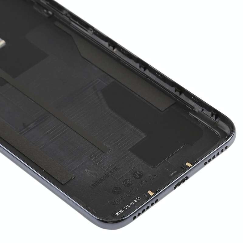 Back Cover with Side Keys & Camera Lens for Huawei Honor Play 7A(Black)