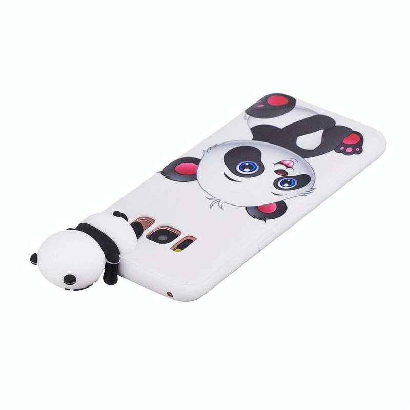For Galaxy S8 Shockproof Cartoon TPU Protective Case(Panda)