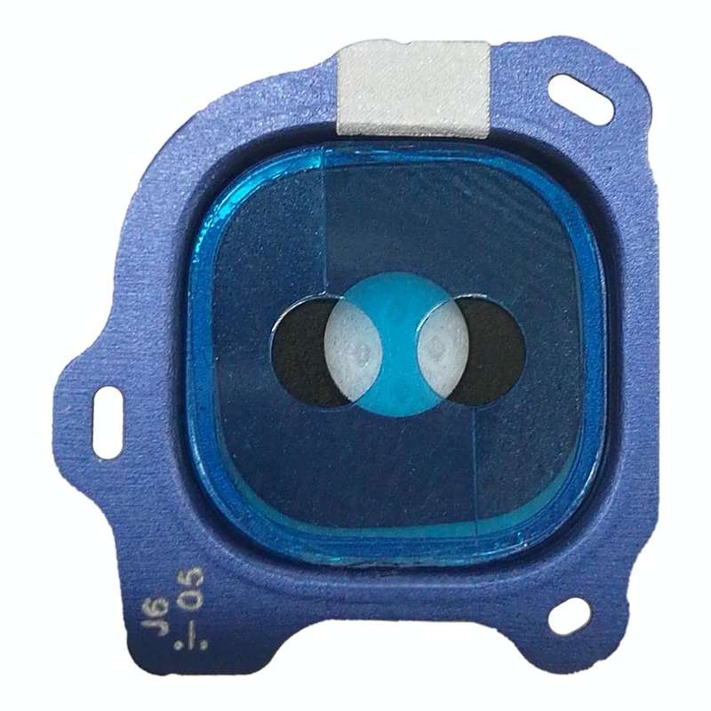 For Galaxy J6 (2018) 10pcs Camera Lens Cover (Blue)