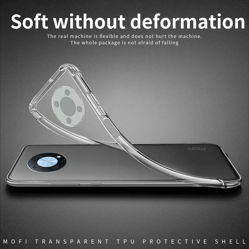 For Huawei nova Y90 / Enjoy 50 Pro MOFI Ming Series Ultra-thin TPU Phone Case(Transparent)