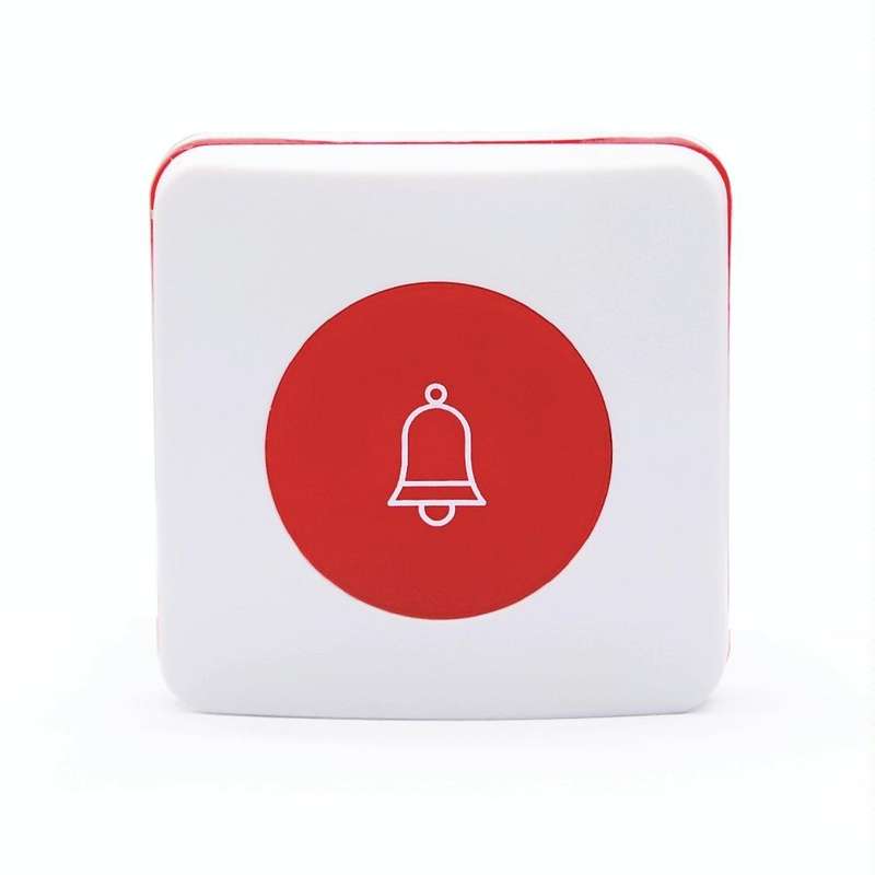 Wireless Human Body Sensing Doorbell Help Call Alarm + Wireless Button Kit