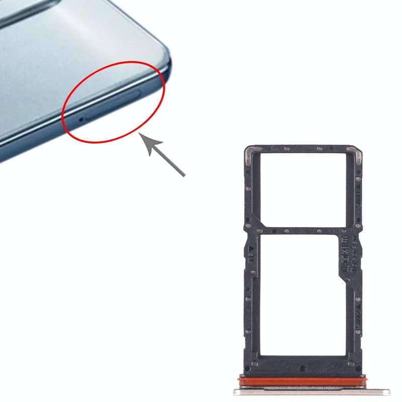 For Honor Play 30 SIM + SIM / Micro SD Card Tray (Gold)